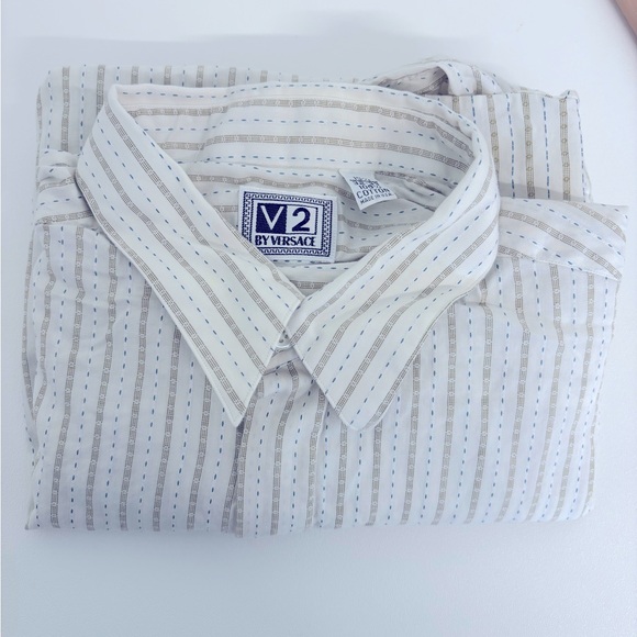 V2 Versace button down - Picture 1 of 6